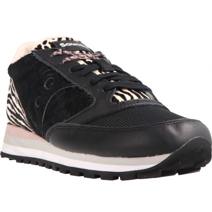 Femme Saucony | Saucony - Jazz Triple Black/Zebra