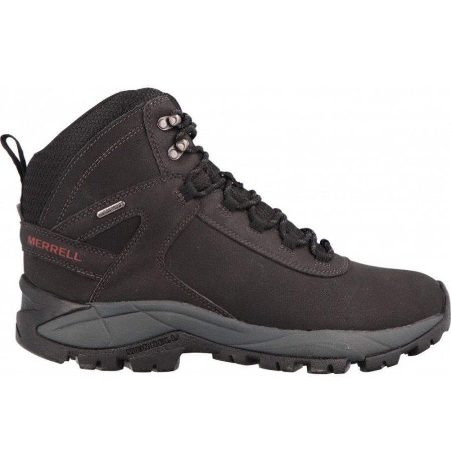 Homme Merrell | Merrell - Vego Mid Ltr Wtpf Noir