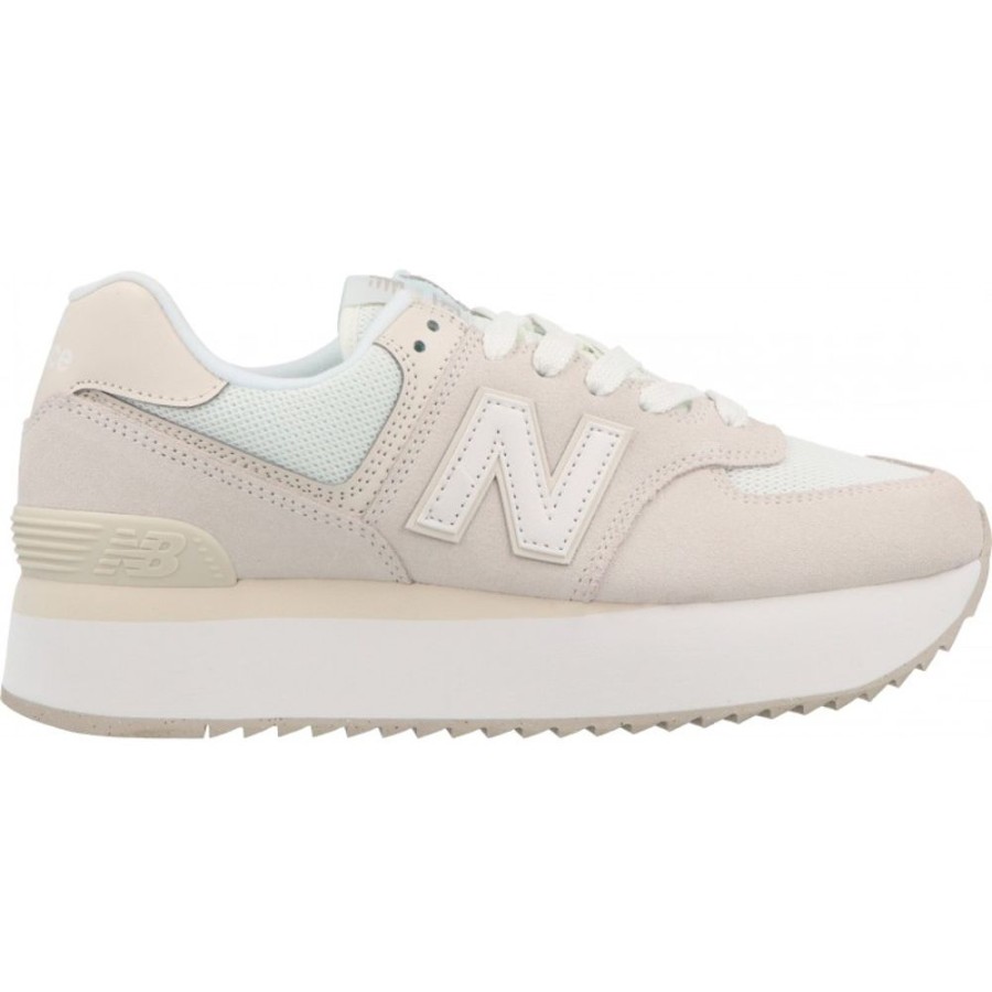 Femme New balance | New Balance - 574+ Blanc/Beige