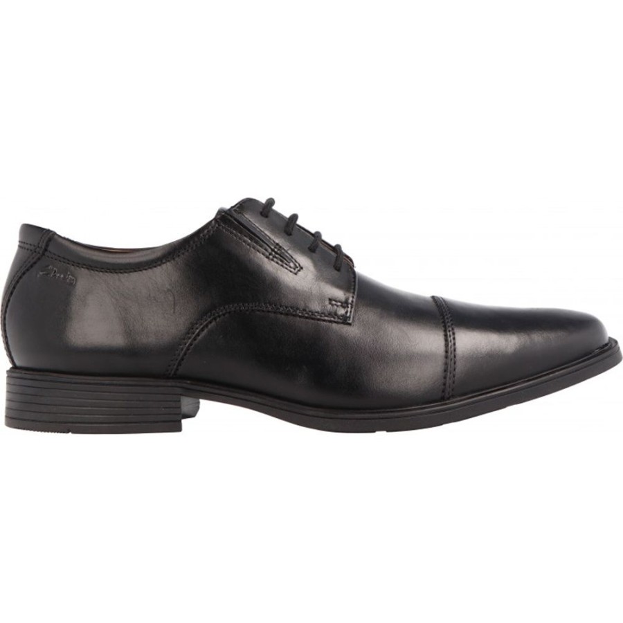 Homme Clarks | Clarks - Tilden Cap Noir