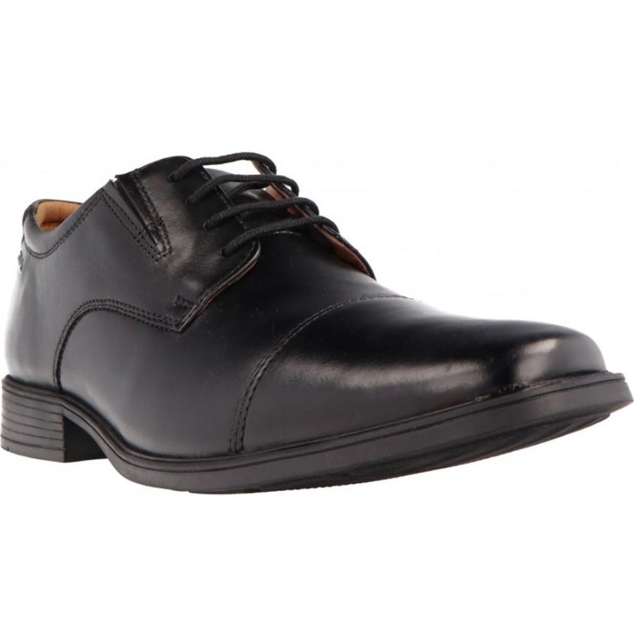 Homme Clarks | Clarks - Tilden Cap Noir