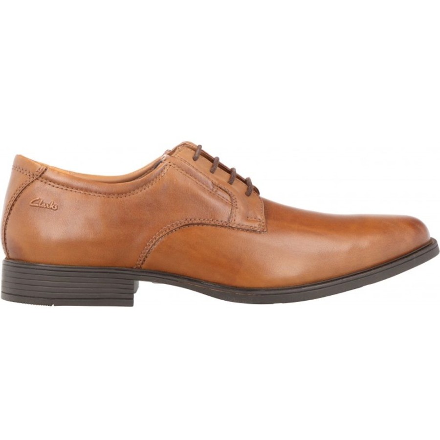 Homme Clarks | Clarks - Tilden Plain Brown