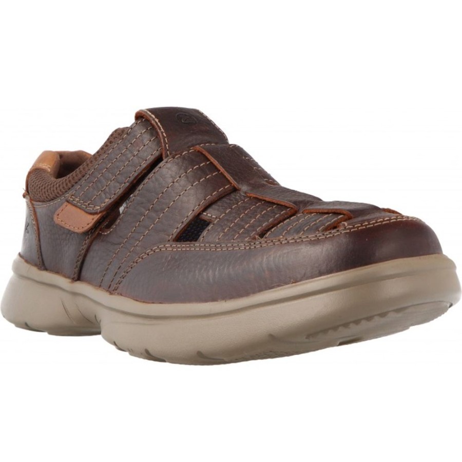 Homme Clarks | Clarks - Bradley Cove Brown Tumb