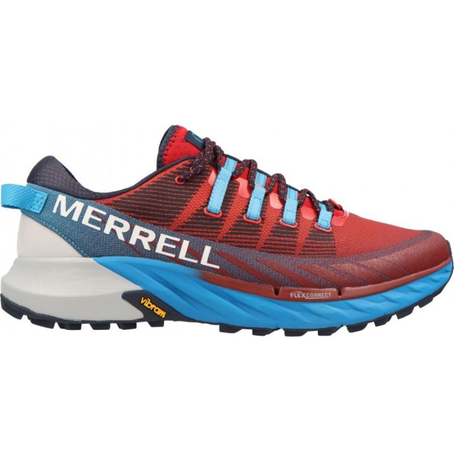 Homme Merrell | Merrell - Agility Peak 4 Rouge/Bleu