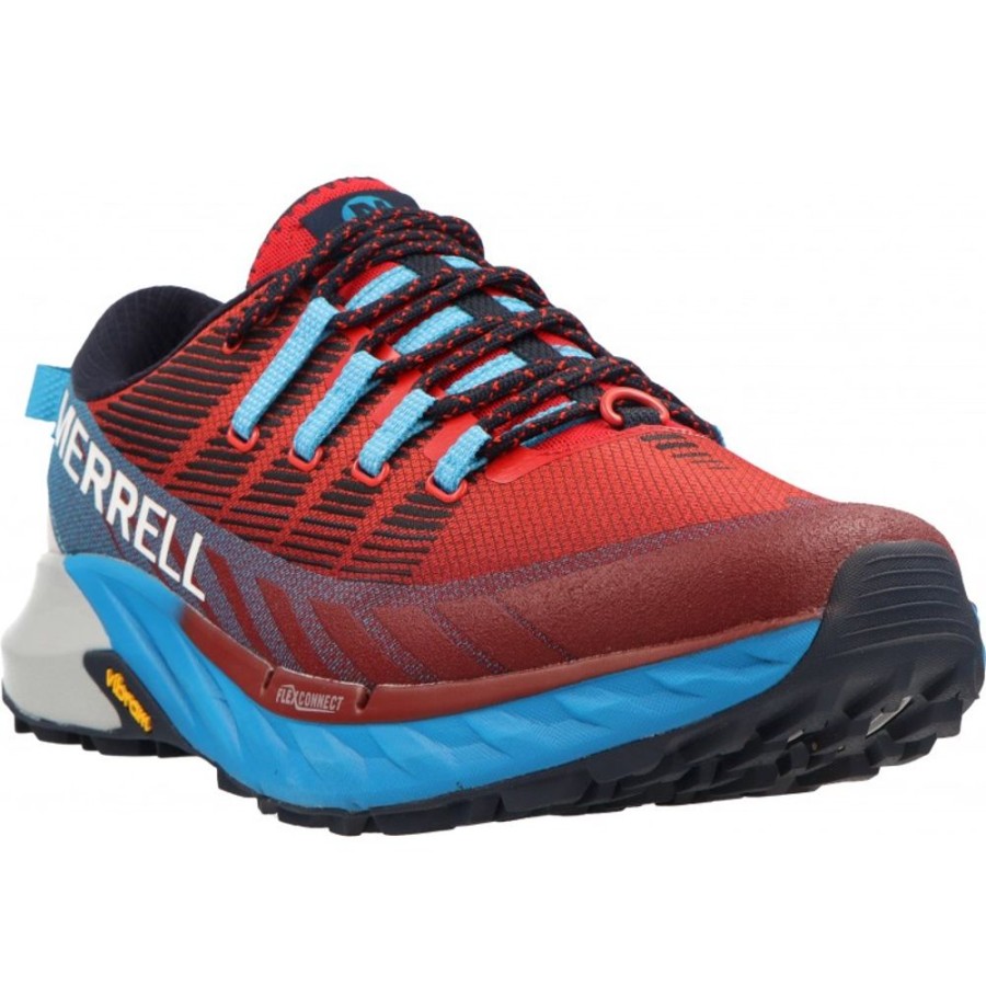 Homme Merrell | Merrell - Agility Peak 4 Rouge/Bleu