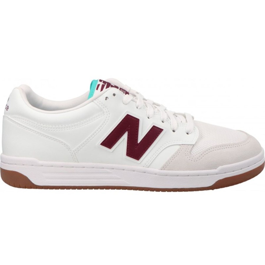 Homme New balance | New Balance - Bb480 Lft Bordeaux Blanc