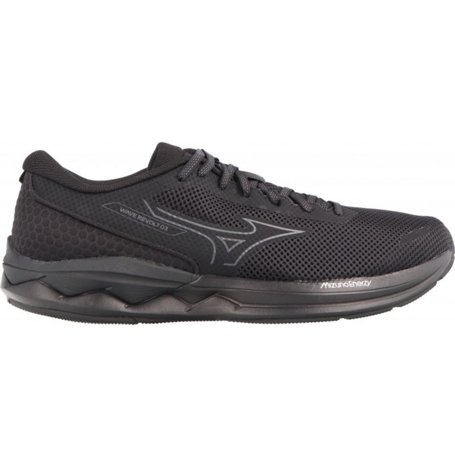 Homme Mizuno | Mizuno - Wave Revolt 3 Black Ebony