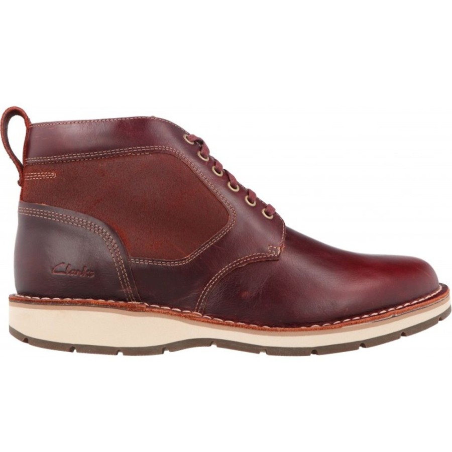 Homme Clarks | Clarks - Gravelle Top Brown Leather