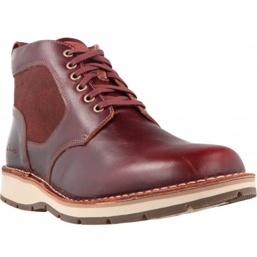 Homme Clarks | Clarks - Gravelle Top Brown Leather