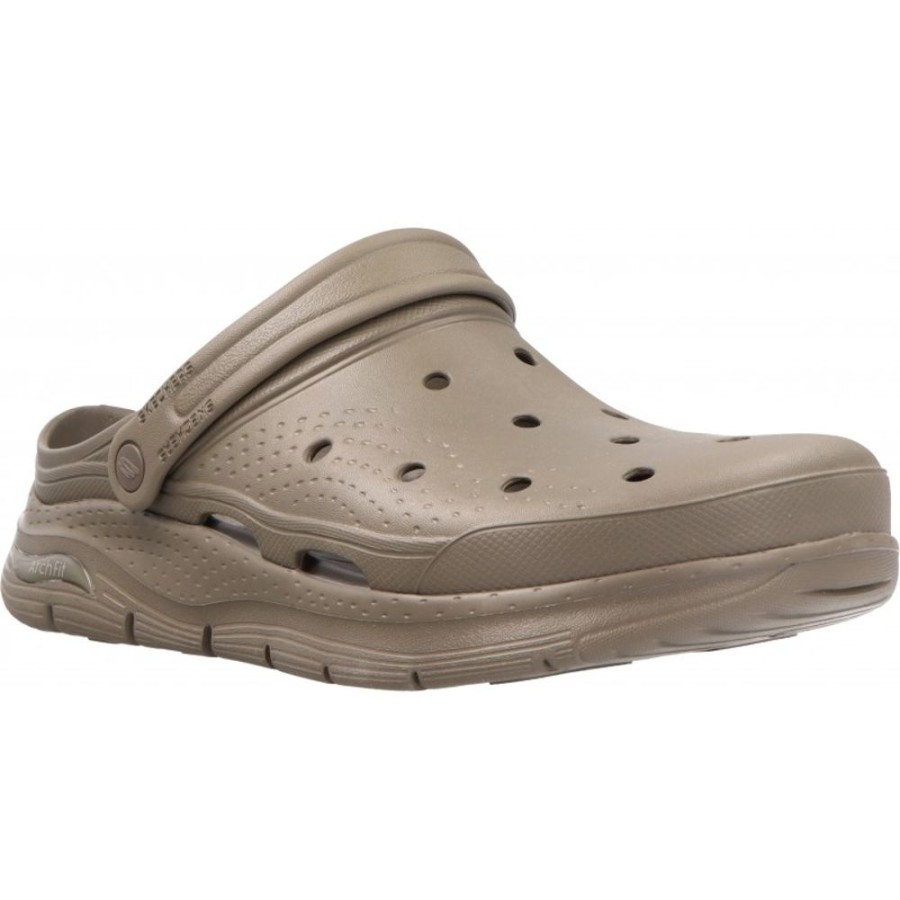 Homme Skechers | Skechers - Foamies Arch Fit Valiant Khaki