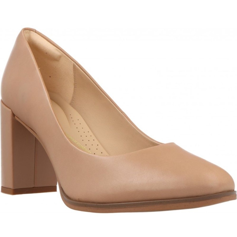 Femme Clarks | Clarks - Freva 85 Court Praline