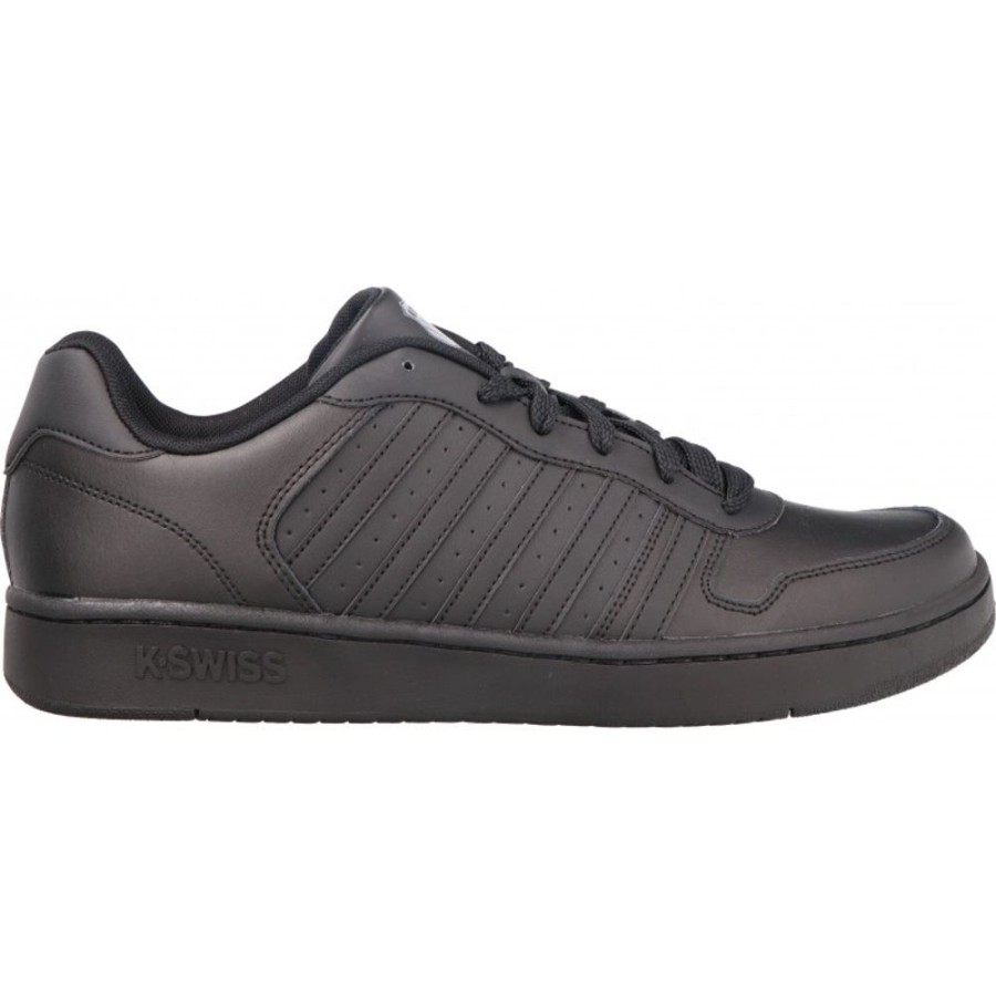 Homme kswiss | Kswiss - Court Palisades Black/Black