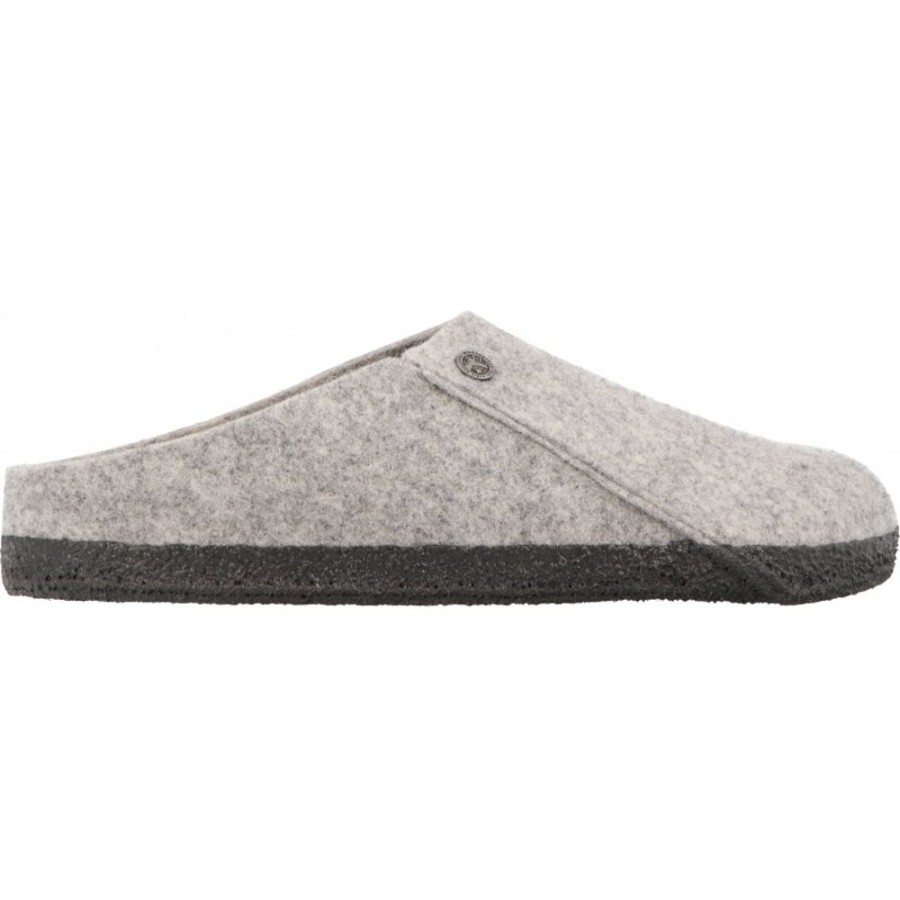 Homme Birkenstock | Birkenstock - Feutre Standard Gris Clair Zermatt