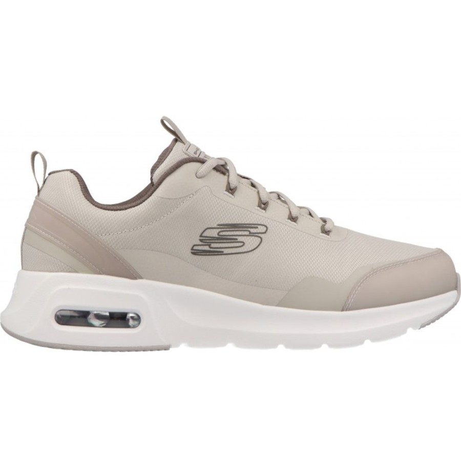 Homme Skechers | Skechers - Skech Air Court Grey