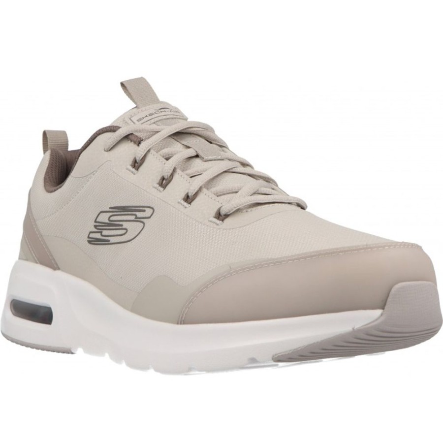 Homme Skechers | Skechers - Skech Air Court Grey