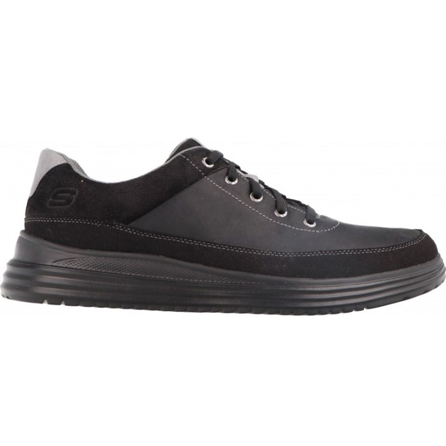 Homme Skechers | Skechers - Proven Aldeno Black