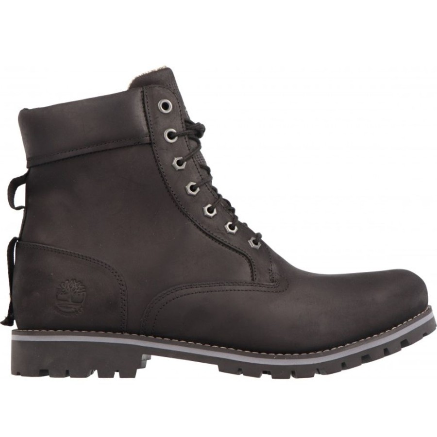 Homme Timberland | Timberland - Rugged Wp Ii 6In Pt Bt Black Full Grain