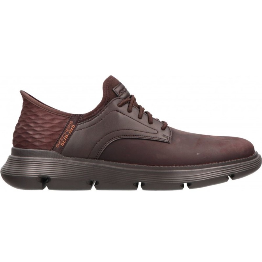 Homme Skechers | Skechers - Garza Gervin Chocolat