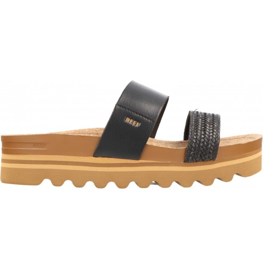 Femme Reef | Reef - Cushion Vista Hi Black Braid