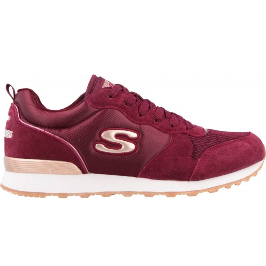 Femme Skechers | Skechers - Retros Og 85 Goldn Gurl Bordeaux