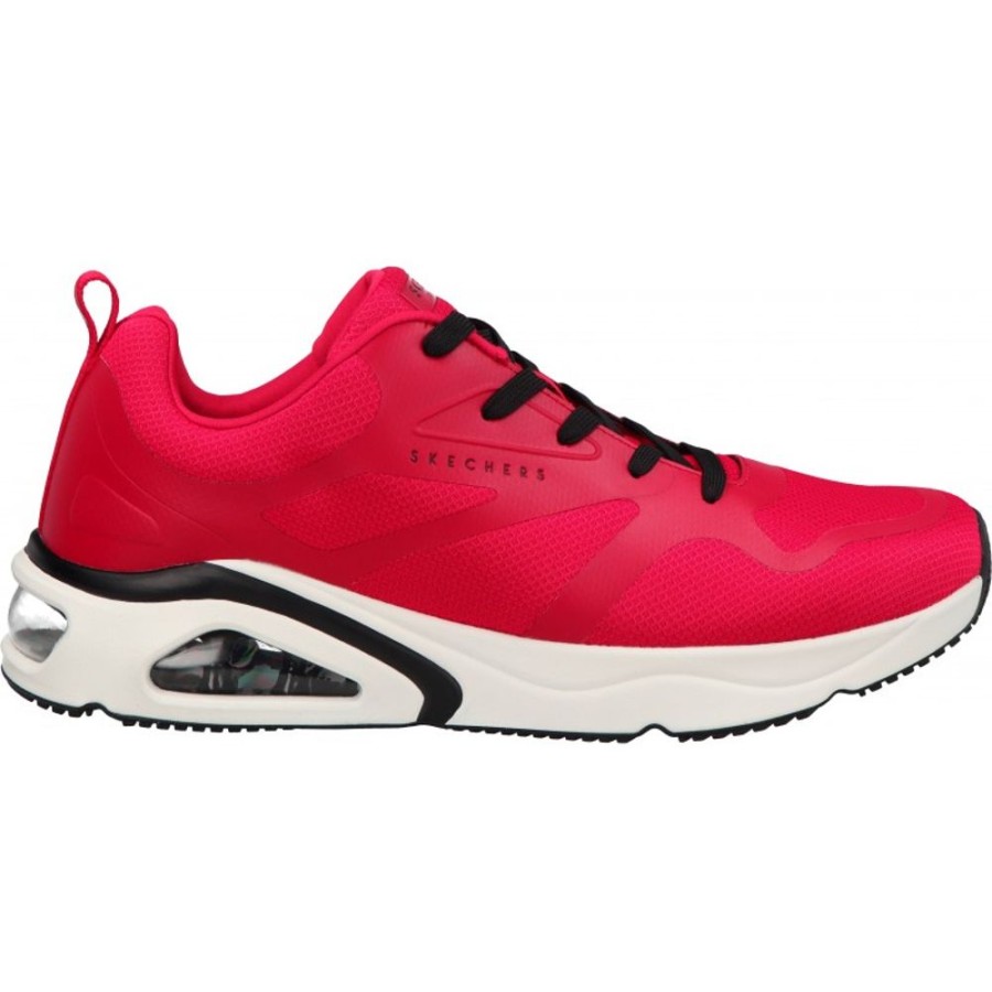 Homme Skechers | Skechers - Tres Air Uno Revolution Airy Red