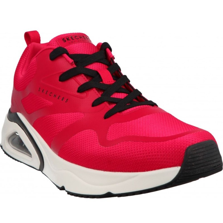 Homme Skechers | Skechers - Tres Air Uno Revolution Airy Red