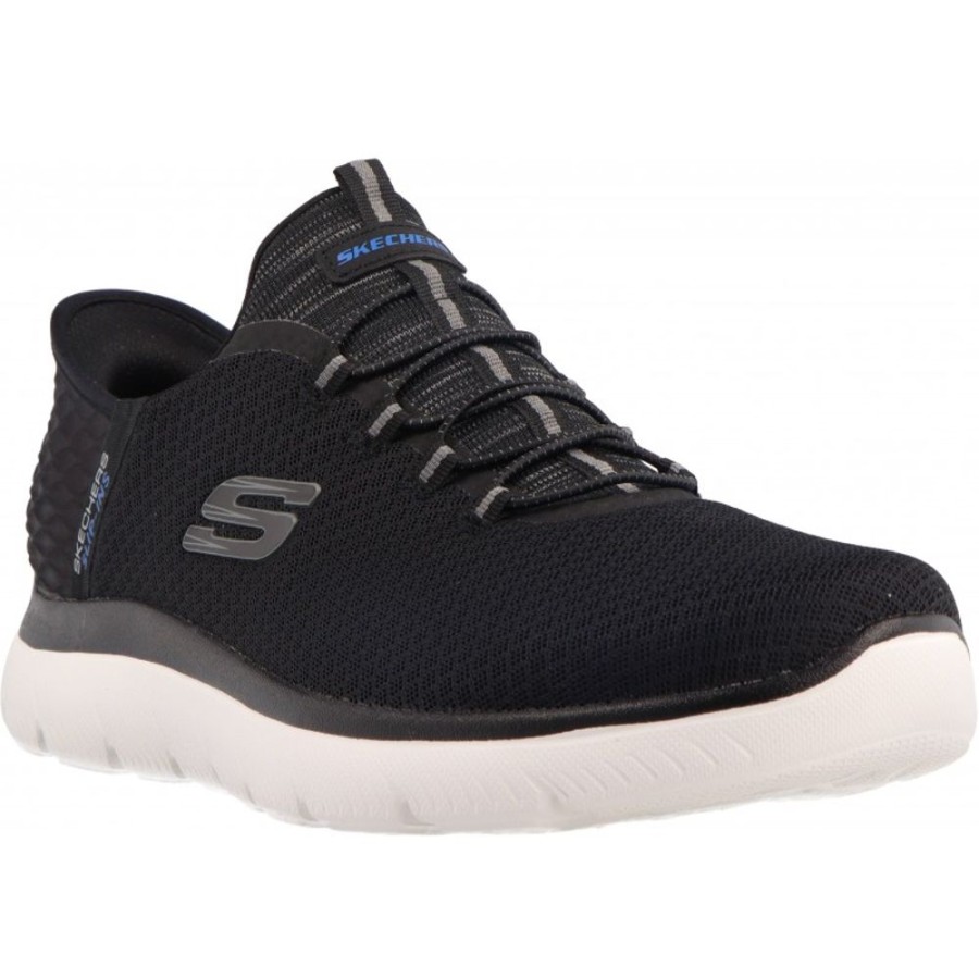 Homme Skechers | Skechers - Slips In: Summits High Range Black