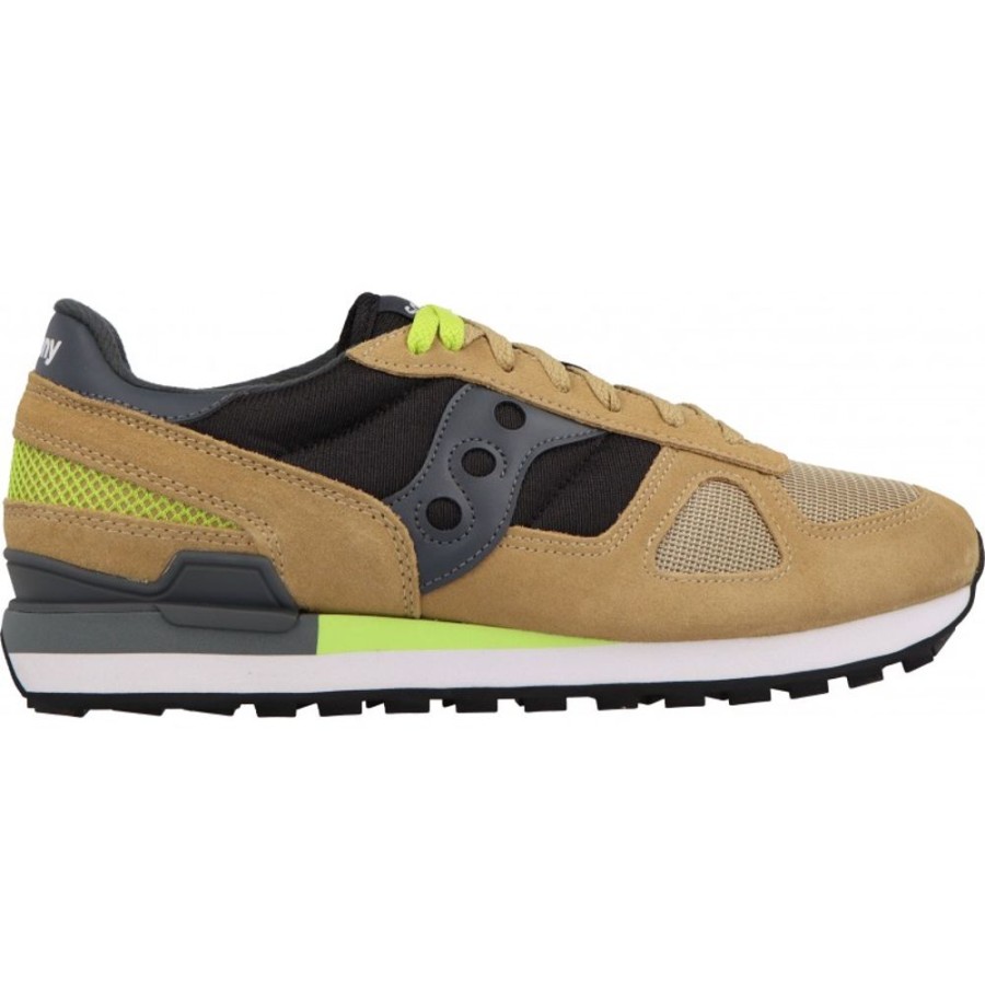 Homme Saucony | Saucony - Shadow Original Khaki/Gris