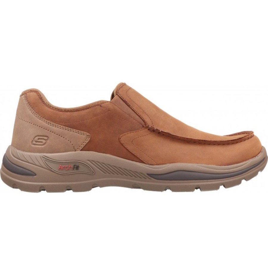 Homme Skechers | Skechers - Arch Fit Motley Hust Marron